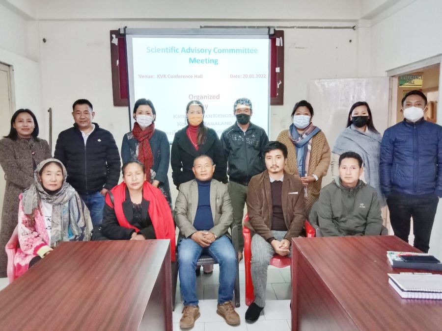 A  recent Scientific Advisory Committee Meeting of Krishi Vigyan Kendra, Kohima approved  its Annual Action Plan of 2022-23.